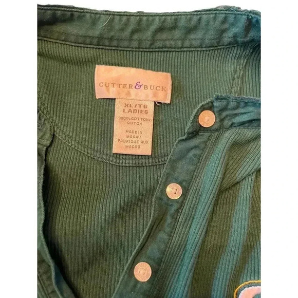 GREEN BAY PACKERS CUTTER & BUCK top shirt size XL - Picture 4 of 4